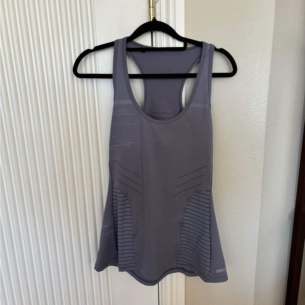 Gym Shark light purple tank top